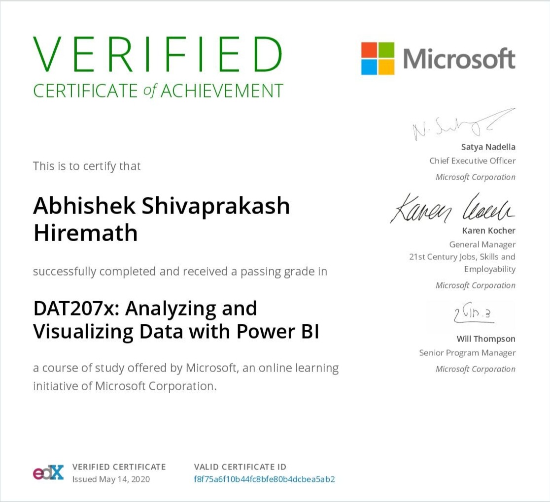 Analyzing and Visualizing Data with Power BI
